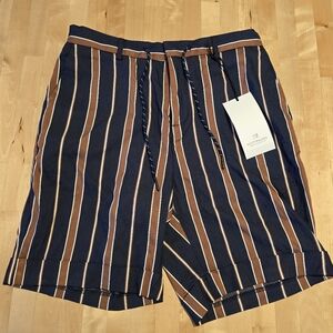 Scotch & Soda Yarn Dyed Elastic Waist Short Size 29 NWT
